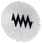 Inskription plade for lystrykknap, rund, hvid med sort font, grafisk symbol: feed 3SU1900-0AB71-0QW0 miniature