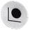 Inskription plade for lystrykknap, rund, hvid med sort font, grafisk symbol: set up 3SU1900-0AB71-0RM0 miniature