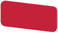 Mærkningsplade til label holder, label str.12.5x27mm, Label rød, hvid font, uden inskription 3SU1900-0AC26-0AA0 miniature