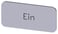 Mærkningsplade til label holder, label str.12.5x27mm, sølv label, sort font, inskription:, 3SU1900-0AC81-0AB0 3SU1900-0AC81-0AB0 miniature