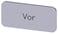 Mærkningsplade til label holder, label str.12.5x27mm, sølv label, sort font, inskription:, 3SU1900-0AC81-0AF0 3SU1900-0AC81-0AF0 miniature