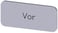 Mærkningsplade til label holder, label str.12.5x27mm, sølv label, sort font, inskription:, 3SU1900-0AC81-0AF0 3SU1900-0AC81-0AF0 miniature