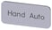 Mærkningsplade til label holder, label str.12.5x27mm, sølv label, sort font, inskription:, 3SU1900-0AC81-0DB0 3SU1900-0AC81-0DB0 miniature