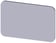 Mærkningsplade til label holder, Label str.17.5 x 27 mm, sølv label, sort font, uden inskription, for selv-mærkning 3SU1900-0AD81-0AA0 miniature