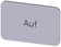 Mærkningsplade til label holder, Label str.17.5 x 27 mm, sølv label, sort font, inskription: Up 3SU1900-0AD81-0AD0 miniature