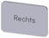 Mærkningsplade til label holder, Label str.17.5 x 27 mm, sølv label, sort font, inskription: højre 3SU1900-0AD81-0AH0 miniature