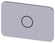 Mærkningsplade til label holder, Label str.17.5 x 27 mm, sølv label, sort font, grafisk symbol: O 3SU1900-0AD81-0QA0 miniature