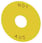Spændeskive for NØDSTOP, gul, inskription: NOT-AUS, inde diameter 22.5 mm, tykkelse 2 mm 3SU1900-0BB31-0AS0 miniature