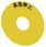Bagplade rund, for NØDSTOP padde gul, selvklæbende, inde diameter 23 mm, inskription: NØDSTOP på kinesisk 3SU1900-0BC31-0MA0 miniature