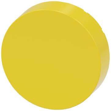 Trykknap, høj, gul, for Trykknap 3SU1900-0FS30-0AA0