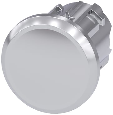 Forseglingsstik til ubrugt kontrol punkter, 22 mm, Metal, skinnede, sølv 3SU1950-0FA80-0AA0