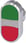Dobbelt trykkanp, 22 mm, grøn, rød, trykkanpper 3SU1050-3AB42-0AA0 miniature
