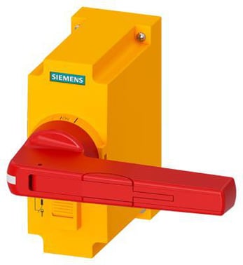 Tilbehør til 3KF størrelse 4 Direkte betjeningsmekanisme, rød/gul 3KF9401-2AA00