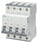 DC isolators 1000 V DC, 63A 5TE2515-1 miniature