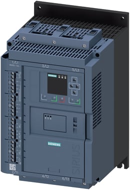 SIRIUS soft starter 200-480 V 77 A, 24 V AC/DC spring-type terminals 3RW5526-3HA04