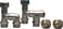 UPONOR SPI fluvia branch with valve 2X G3/4 1034416 miniature