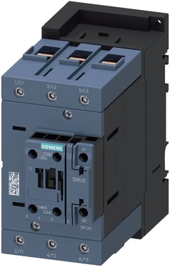 Kontaktor relæ, AC-3, 30 kW / 400 V, 1 NO + 1 NC, 24 V DC, 3RT2037-3KB40 3RT2037-3KB40