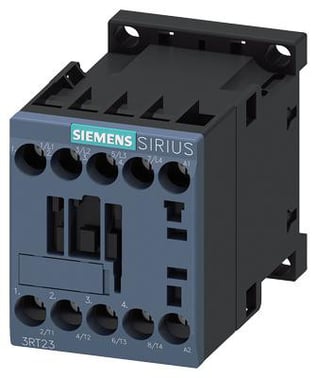 Sirius kontaktor, 4 NO, AC-1: 18 A 24VAC, 50/60 Hz, 4-polet, 4 NO, str. S00, 3RT2316-1AB00 3RT2316-1AB00