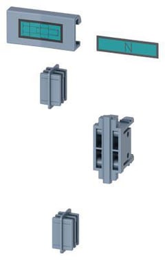 Mounting kit, for mechanical connection 1- and 3-pole 3NP1, for size NH000 surface mounting, 3NP1921-1EC00