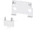 Mounting kit, for conversion to installation on standard mounting rail, for Size NH000 3NP1923-1EA00 miniature
