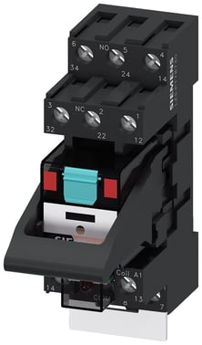 Plug-in relay complete unit 3 W, 24 V AC LED module red Standard plug-in socket screw terminal 3.5 mm pinning LZS:PT3A5R24