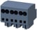 Compact hovedstrømsklemmer fjeder 3RA6920-2A miniature