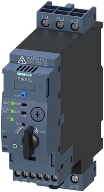 SIRIUS, compact starter, direkte starter . 690 V, 24 V DC, 1 ... 4 A, IP20, tilslutning skrue 3RA6400-1CB42
