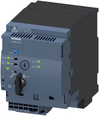 SIRIUS, compact starter, reverserende starter . 690 V, 24 V DC, 0.32 ... 1.25 A, IP20, tilslutning plug-in / fjeder 3RA6500-2BB43