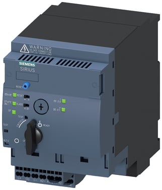 SIRIUS, compact starter, reverserende starter . 690 V, 24 V DC, 1 ... 4 A, IP20, tilslutning plug-in / fjeder 3RA6500-2CB43