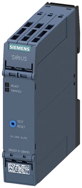 Termistorrelæ Standard enhed 22.5 mm hus fjeder-type terminal 2 skiftkontakter kontakter US = 24 V-240 V AC/DC, 3RN2013-2BW30 3RN2013-2BW30