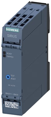 Termistorrelæ Standard enhed 22.5 mm hus fjeder-type terminal 2 skiftkontakter kontakter US = 24 V AC/DC, 3RN2011-2BA30 3RN2011-2BA30