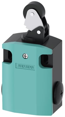 Sirius position switch Metal enclosure 56 mm wide Device connection 3x (M20x 1.5) 1NO /1NC Roller lever, Metal lever and plastic roller 22 mm 3SE5122-0CE01