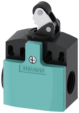 Sirius position switch Plastic enclosure, 50 mm Device connection 2 x (M20 x 1.5) 1NO /1NC Roller lever with plastic roller 13 mm 3SE5242-0HE10