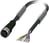 Sirius kabel 8-PIN, Kabel ende uden stik 10 meter lang, til RFID sikkerhedsafbryder 3SE63 3SX5601-2GA10 miniature