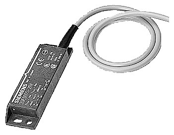 Magnet switch Kontaktblok 25 x 88 mm 2 NC tilslutningskabel 10 m 3SE6604-2BA10