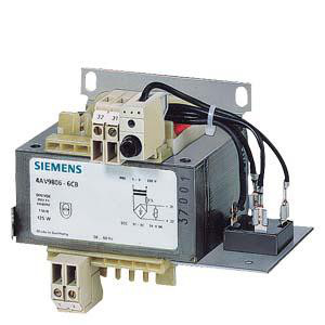 Strømforsyning (ufiltreret), 1-ph. PN (kW) 0,08, Upri = 400 V, Usec (V DC): 24 4AV9807-1CB00-2N
