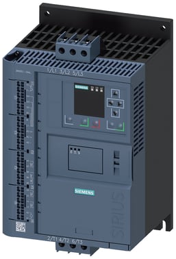 SIRIUS soft starter 200-480 V 13 A, 24 V AC/DC spring-type terminals 3RW5513-3HA04