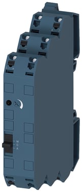 Separationsforstærker med manuel-automatisk switch 24-240 V AC / DC, 3-vejs separationsindgang: Fjeder-type terminal (push-in) 3RS7025-2FW00