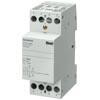 INSTA kontaktor med 4 NO kontakter, kontakt til 230 V, 400 V AC 25 A aktivering 230 V til høje kapacitive belastninger 150 mikrofarader 5TT5820-0