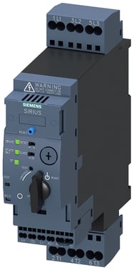 SIRIUS, compact starter, direkte starter . 690 V, 24 V DC, 0.1 ... 0.4 A, IP20, tilslutning fjeder 3RA6400-2AB42