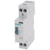 INSTA kontaktor 0/1 automatisk med 2 NO kontakter, kontakt til 230 V, 400 V AC 20 A aktivering 24 V AC / DC 5TT5000-8