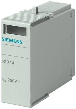 Plug-in del type 2, UC 750 V AC, til 5SD7481-1 og 5SD7483-5 5SD7488-2