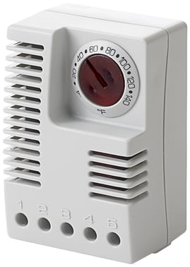 Elektronisk termostat ETR011 230 V AC -20 til +60 C omskifterkontakt (omvendt). 8MR2170-1GC