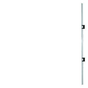 Lateral rammestøtte til in-line sikringsafbryderstørrelser 00-3 længde 665 mm ,. 3NJ4912-2DA00