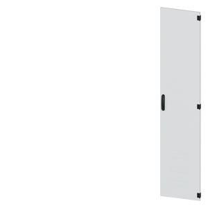 Dør, højre, med ventilationsåbninger, IP40, H: 2200 mm, B: 450 mm, RAL 7035, ... 8MF1270-2UT14-2BA2