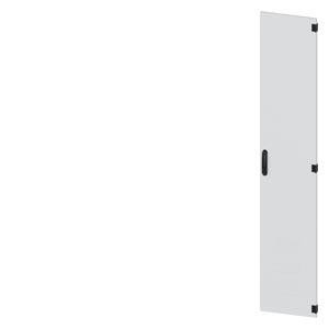 Dør, højre, med ventilationsåbninger, IP40, H: 2200 mm, B: 400 mm, RAL 7035, ... 8MF1240-2UT14-2BA2