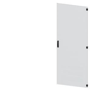 Dør, højre, med ventilationsåbninger, IP40, H: 2200 mm, B: 800 mm, RAL 7035, ... 8MF1280-2UT14-2BA2