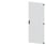Dør, højre, med ventilationsåbninger, IP40, H: 2200 mm, B: 800 mm, RAL 7035, ... 8MF1280-2UT14-2BA2 miniature