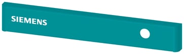 SIVACON, trimlist, B: 400 mm, over døren med Siemens logo, med udskæring til indikatorlys til højre, Benzin 8MF1040-2CD17