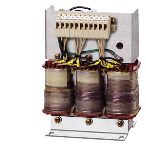 Strømforsyning (ufiltreret), 3-faset. PN (kW) 0,36, Upri = 400 V, Usec (V DC): 30-27-24 4AV9604-5CB00-2N